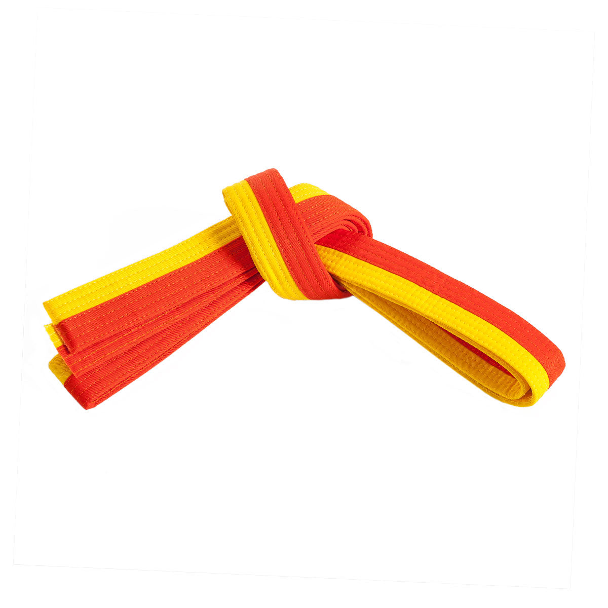 Double Wrap Two Tone Belt karate martial arts