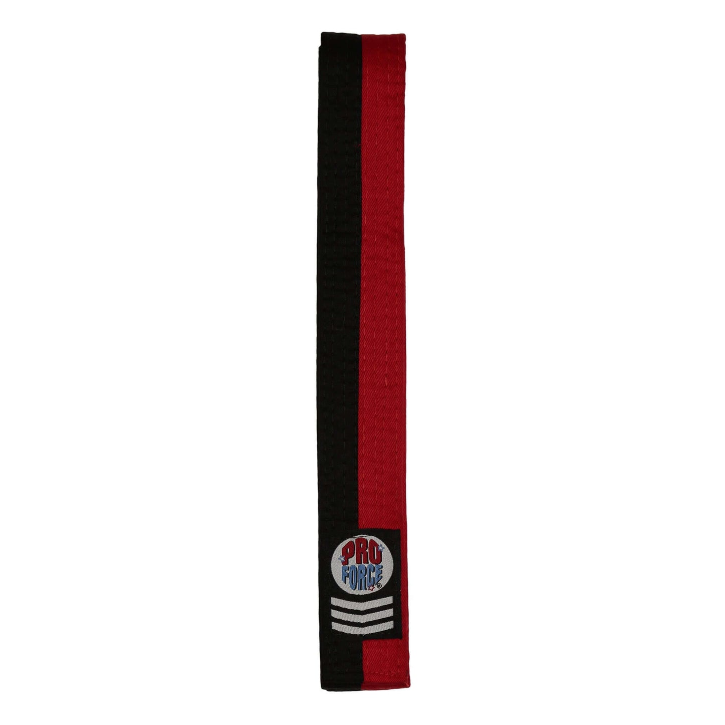 Poom Belt Taekwondo Black and Red