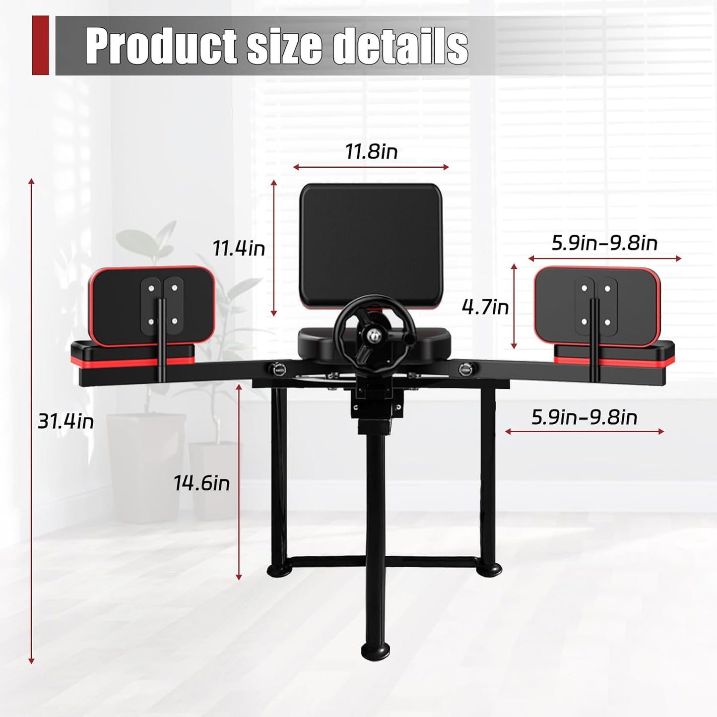 Hip- Leg Stretcher Machine 300 lb capacity yoga karate dance