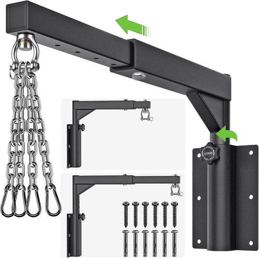 Wall Mount Heavy Bag Hanger, Heavy Duty Punching Bag Stand