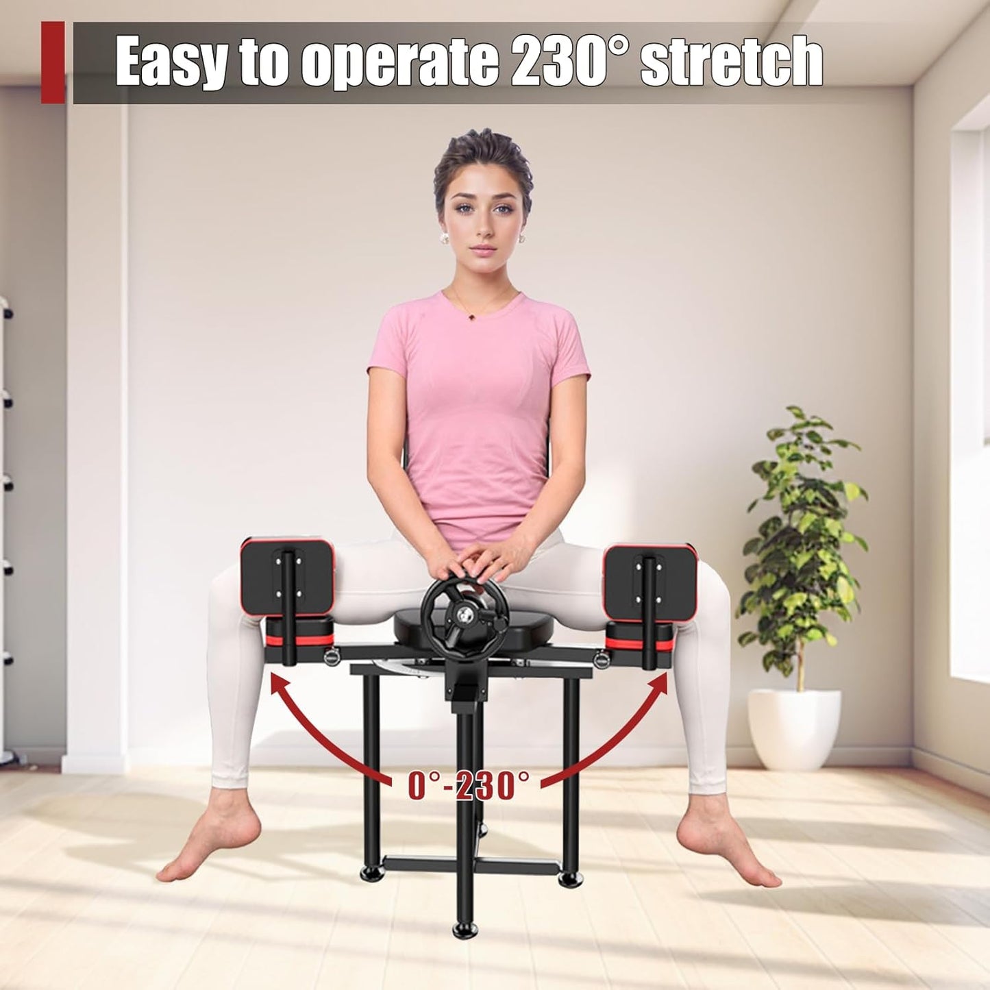 Hip- Leg Stretcher Machine 300 lb capacity yoga karate dance
