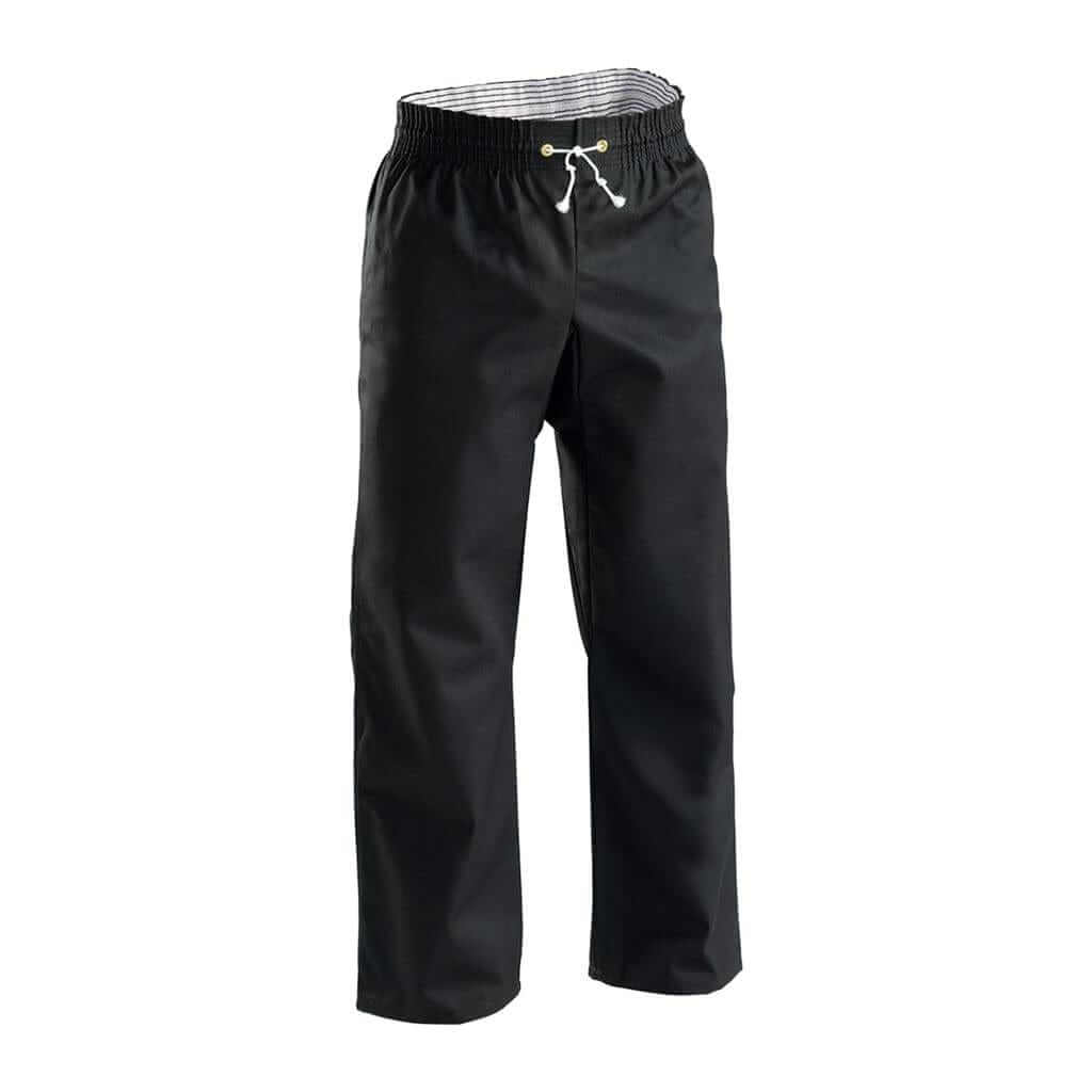 Century sporting goods black / 0 8 OZ. MIDDLEWEIGHT CONTACT KARATE PANTS with pocket