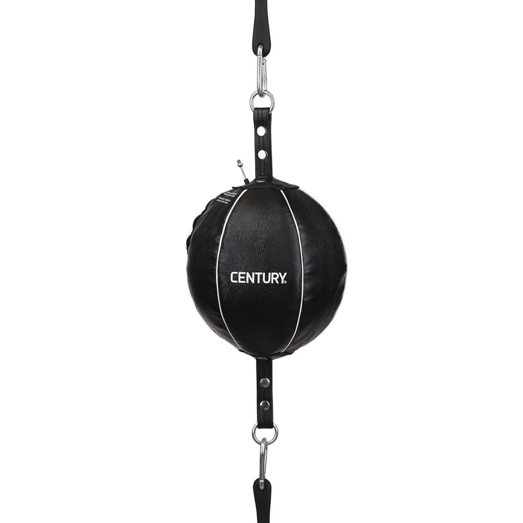 Century sporting goods Black Leather Double End Bag by Century