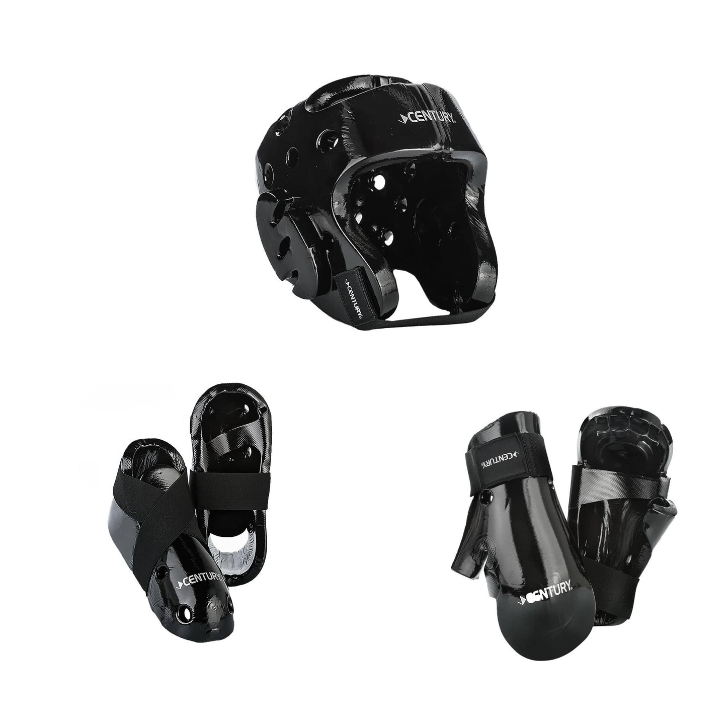 Century 5 piece karate Taekwondo sparring gear combo set
