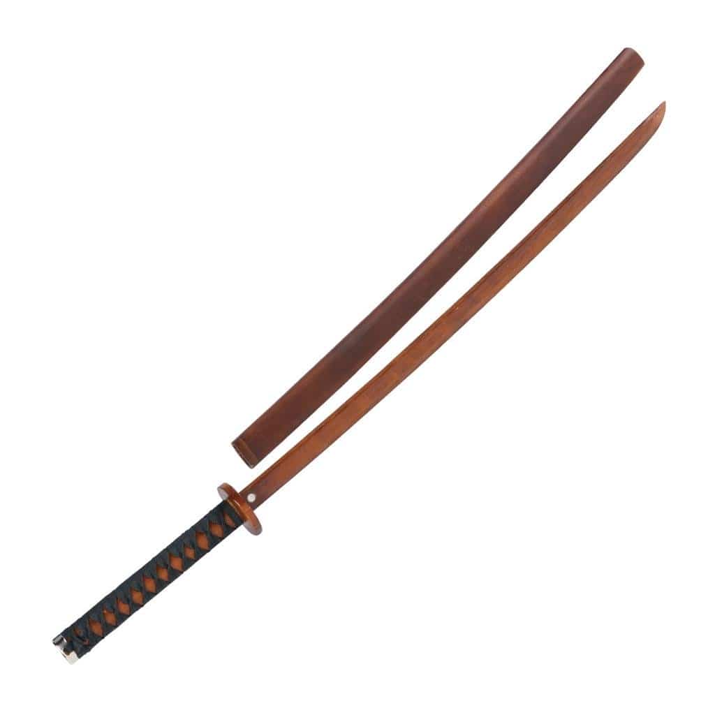 Century sporting goods cherry BOKKEN WITH SCABBARD with cord grip