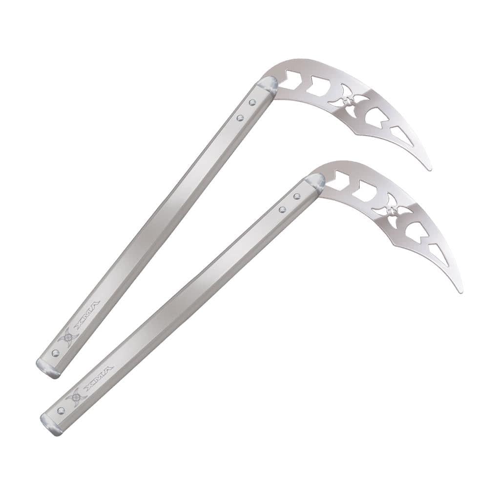 Century sporting goods chrome / 14 inch XMA ALUMINUM KAMAS martial arts karate