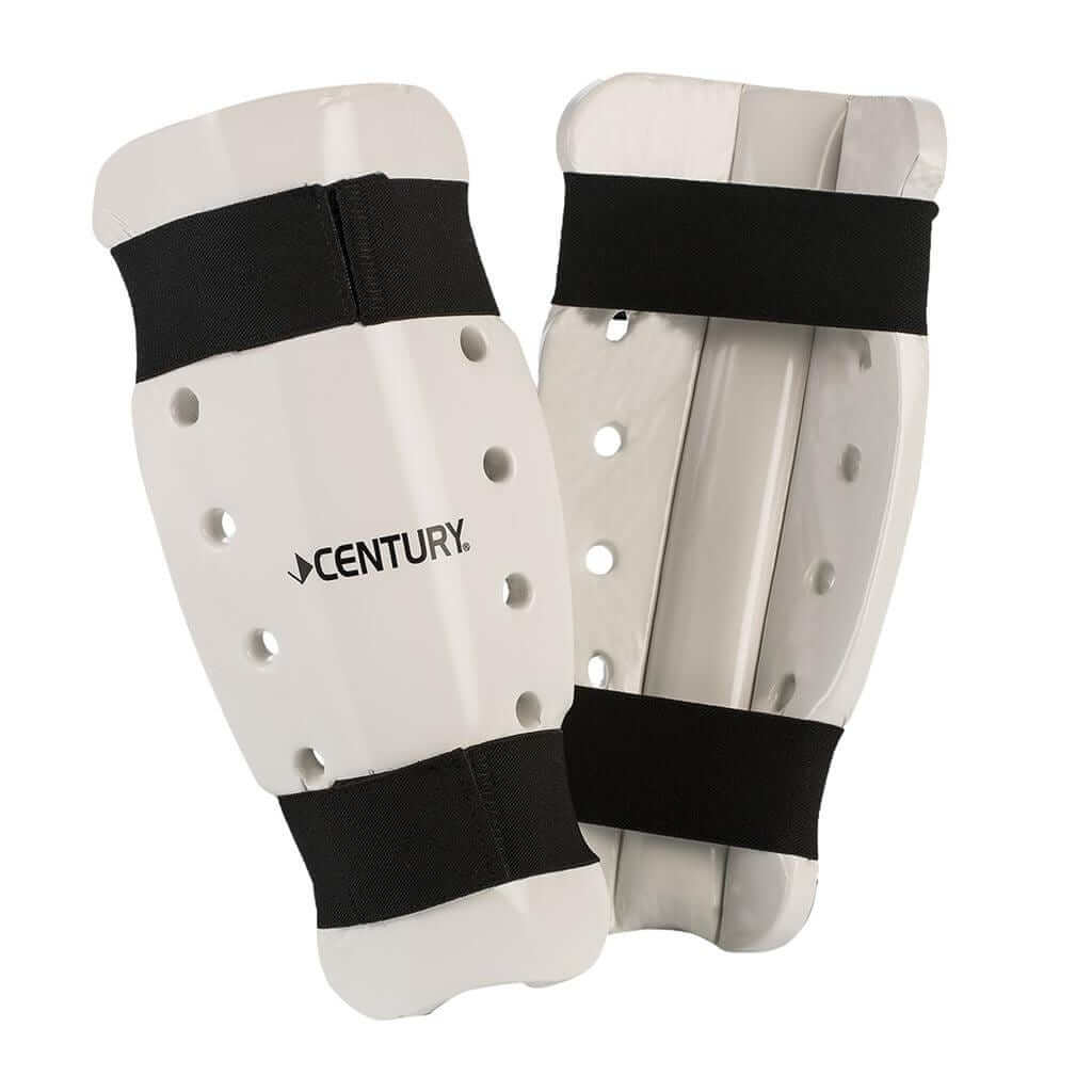 Century sporting goods white / child Century STUDENT SPARRING SHIN GUARDS