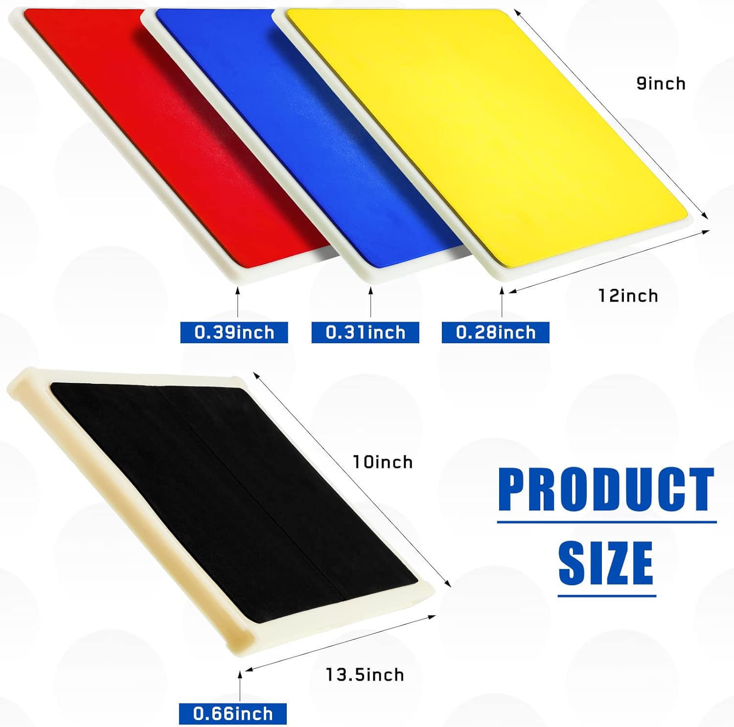 Eclipse Martial Art Supplies 4 Pack Rebreakable Boards Martial Arts, Breaking Board Karate Board Taekwondo Boards for Breaking Punching Board MMA Ninja Training Practice EVA Boxing Equipment for Gift Kids Adult Christmas