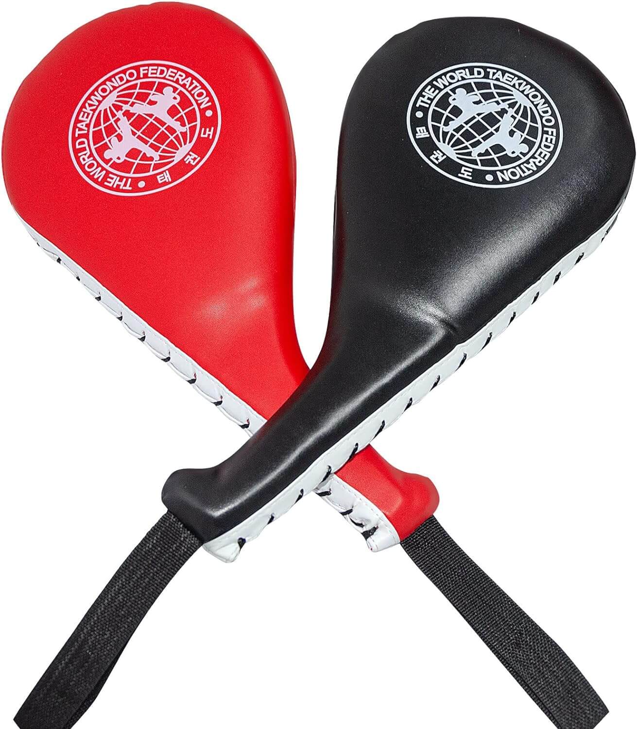 Eclipse Martial Art Supplies sporting goods 2 Pack Taekwondo Kick Pads, Double Strike Boxing Pads, Striking Karate Martial Arts Training Target Pad, Karate Kicking Target for Kids Youth Adult