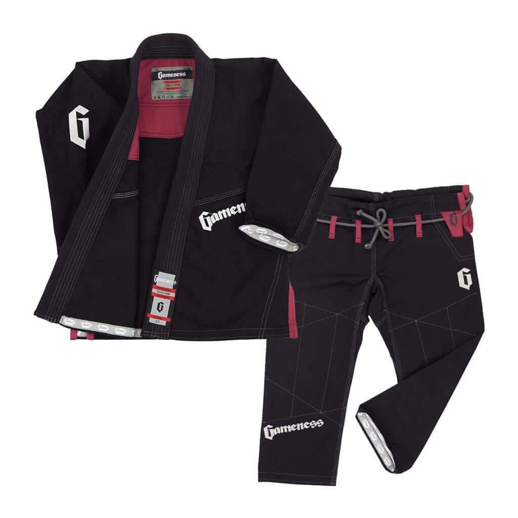 Eclipse Martial Art Supplies sporting goods black / 000=M00	3'9" - 4'	Up to 50 LBS GAMENESS YOUTH PEARL GI 2.0