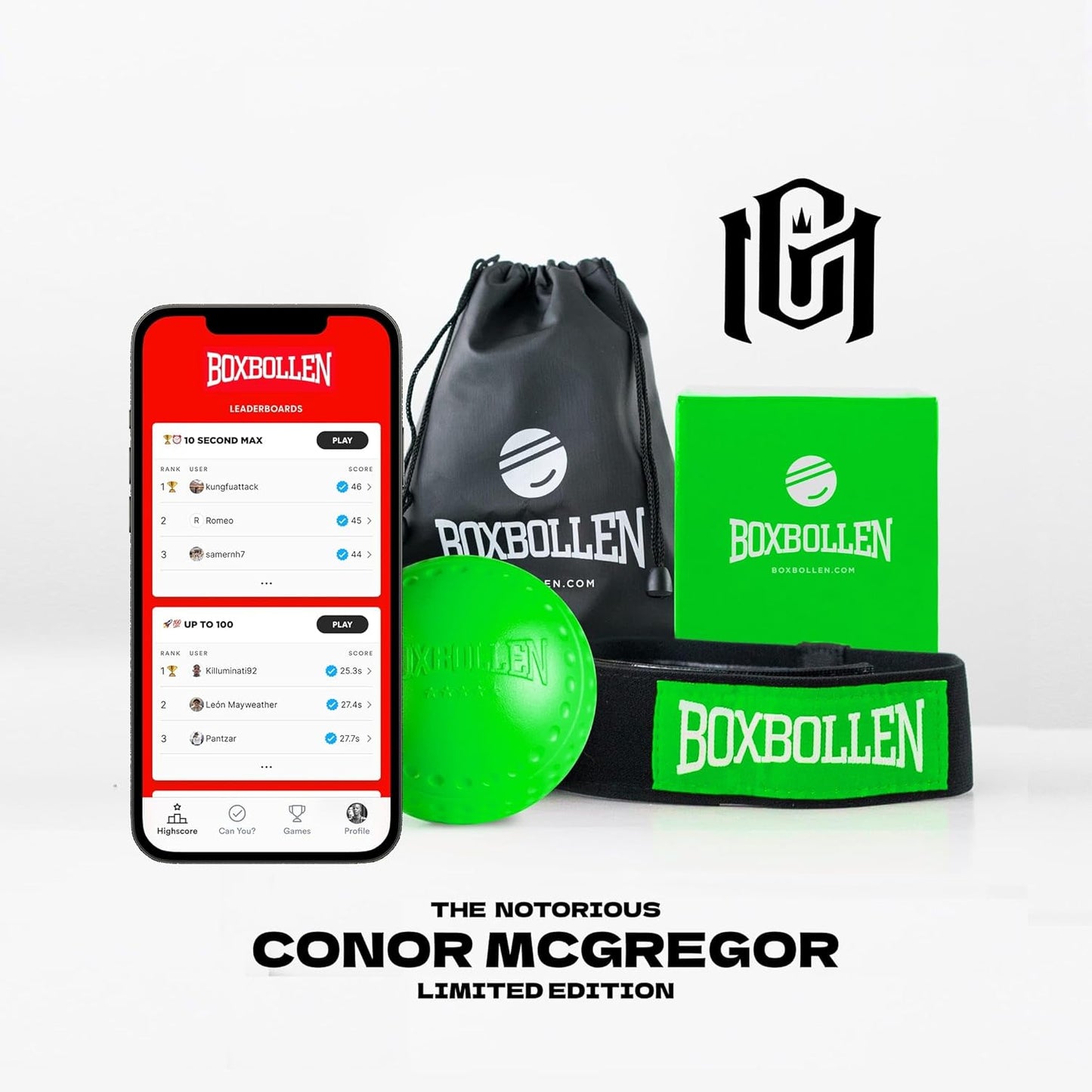 Eclipse Martial Art Supplies sporting goods Boxing Reflex Ball - The Notorious Conor McGregor Limited Edition
