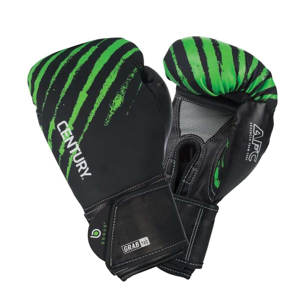 Green and black boxing gloves online