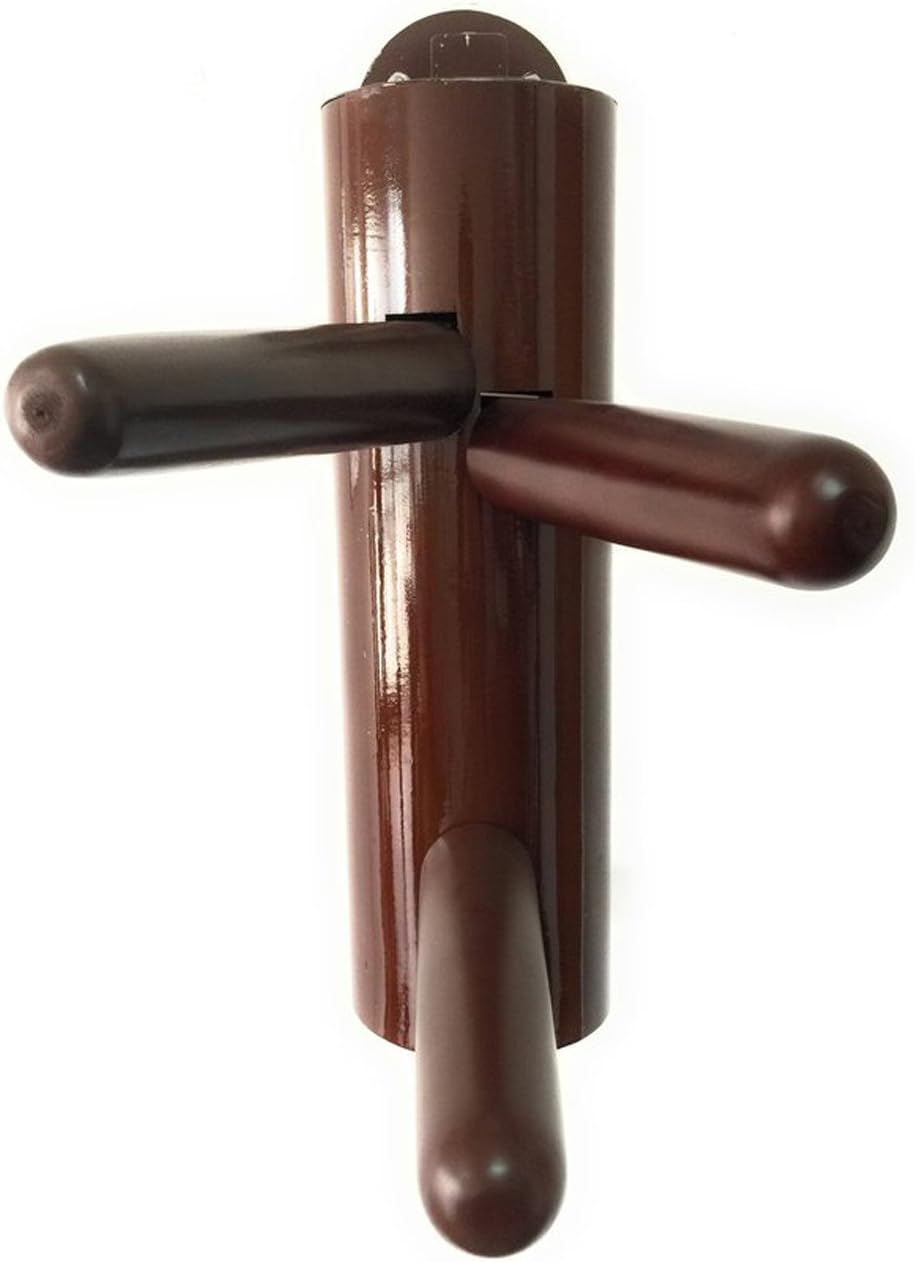 Eclipse Martial Art Supplies sporting goods Brown Wing Chun Dummy Half Sized Wall Mount Metal Dummy