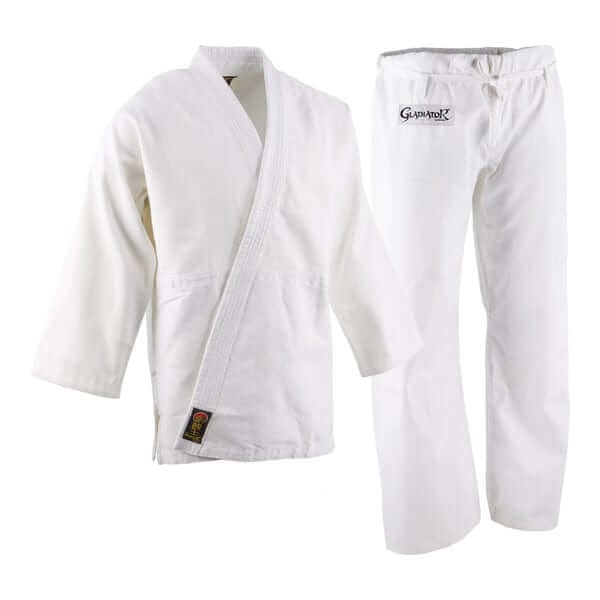 Eclipse Martial Art Supplies sporting goods ProForce Gladiator Judo Uniform (Traditional Drawstring) White