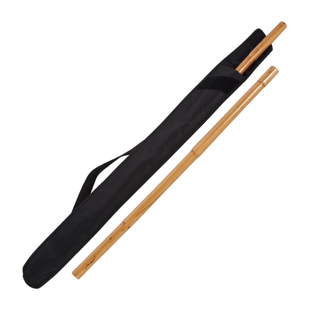 EclipseMartialArts sporting goods 2 sticks Unpeeled Escrima Set with case