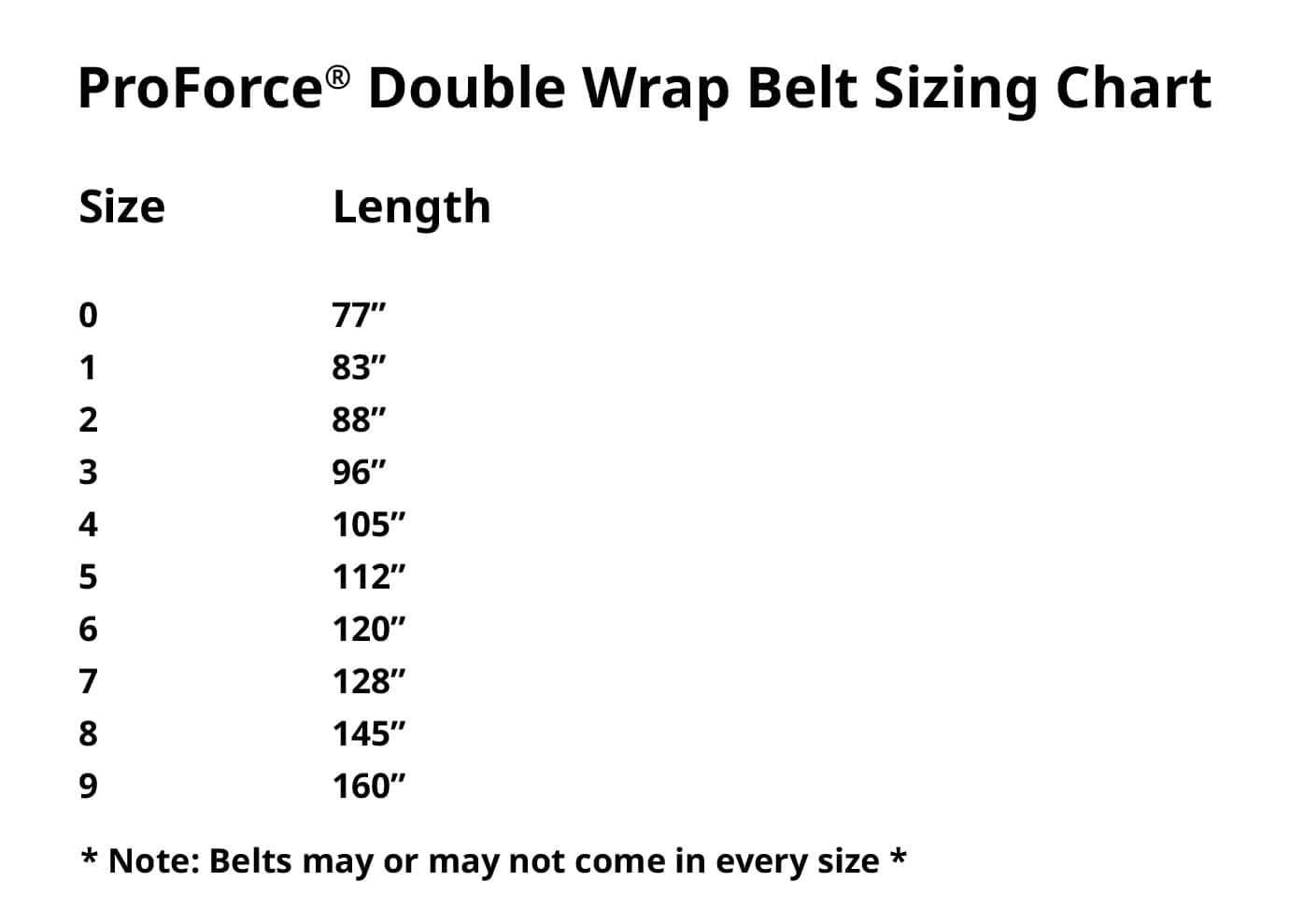EclipseMartialArtsSupplies sporting goods ProForce Gladiator 1.75 inch wide Double Wrap Karate Belts