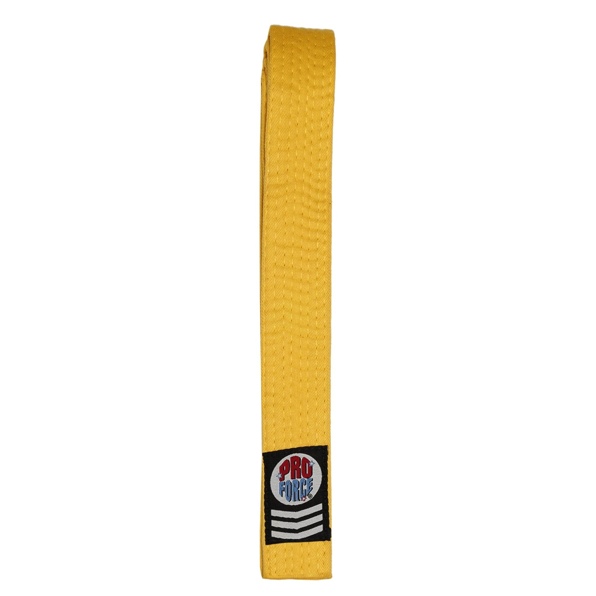 EclipseMartialArtsSupplies sporting goods Yellow / 0 child small ProForce II 1.5 inch Double Wrap Solid Karate Belts