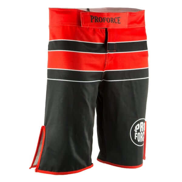 ProForce sporting goods black/red / 26" ProForce Combat MMA Shorts BJJ Jiu Jitsu MMA