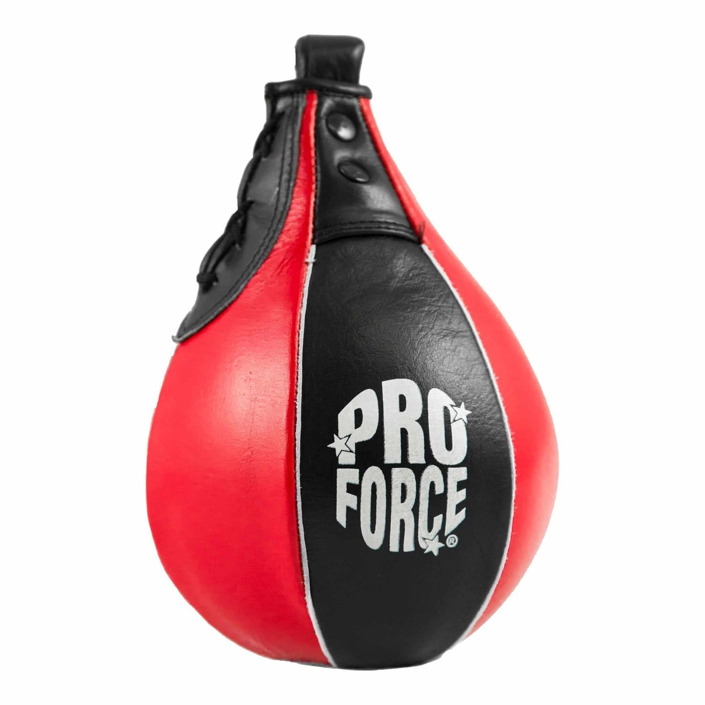 ProForce sporting goods black/red / medium 6x9 ProForce Leather Speed Bag Martial Arts Boxing