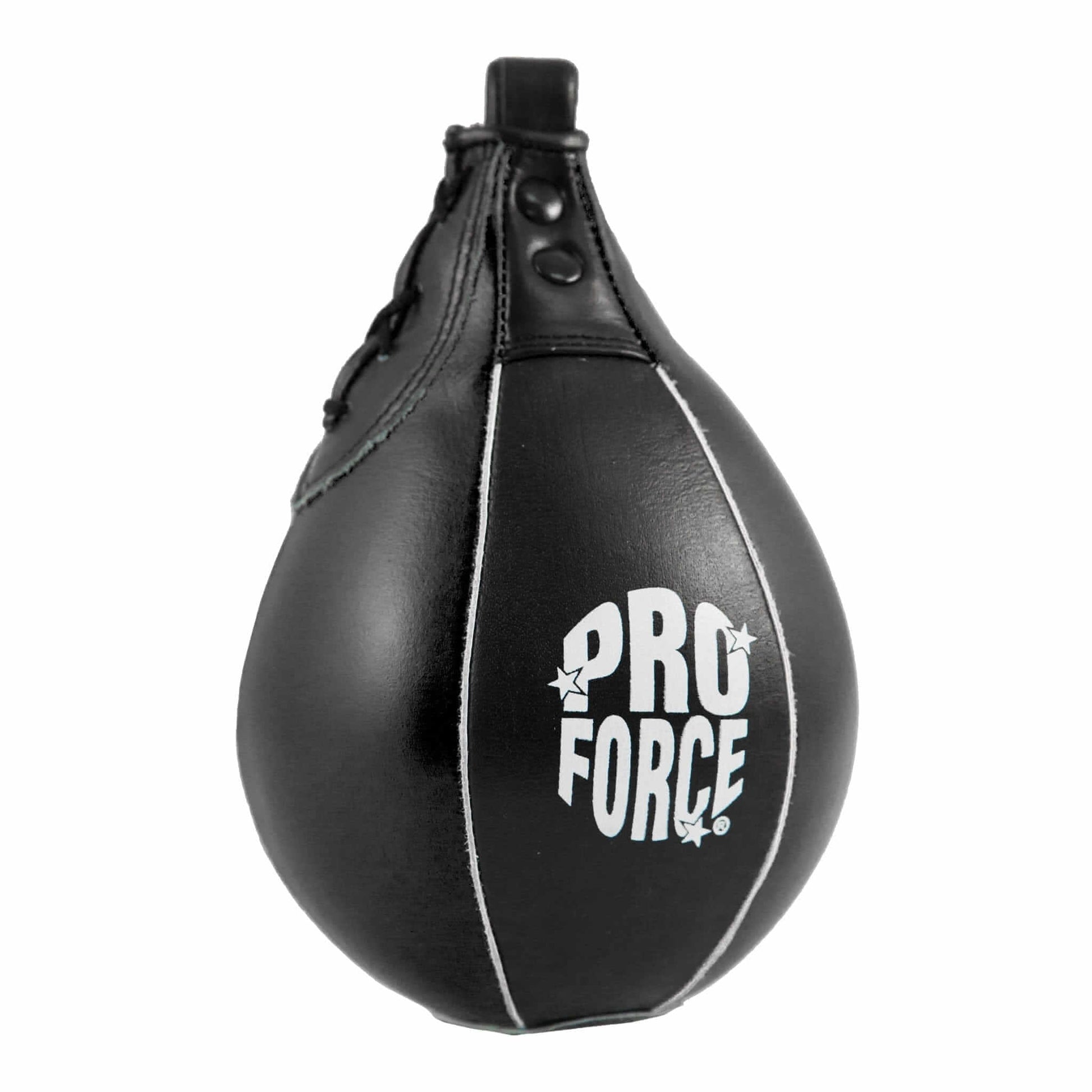 ProForce sporting goods black/white / medium 6x9 ProForce Leather Speed Bag Martial Arts Boxing