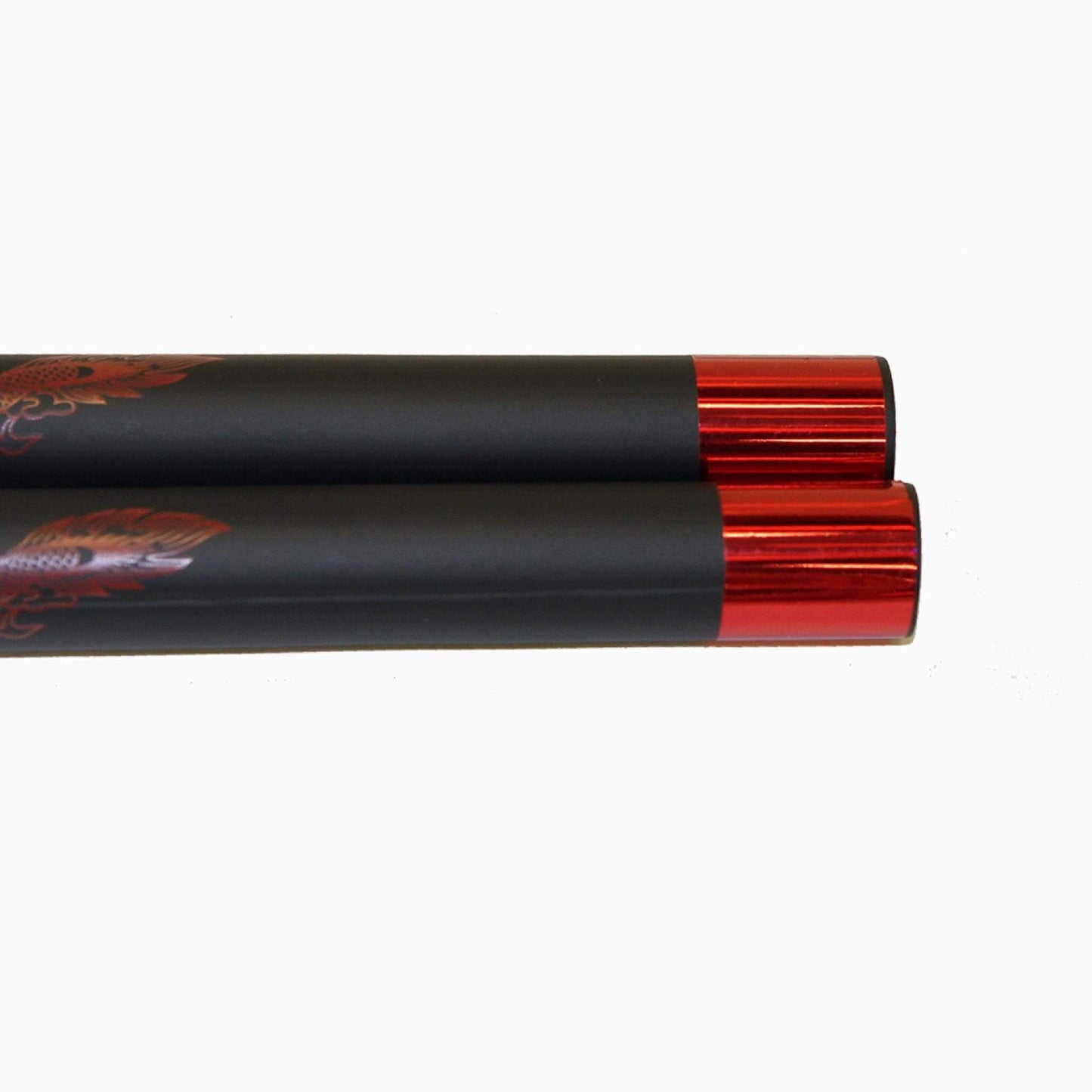 ProForce sporting goods Demo III Black Practice Foam sticks with chain and Red Dragon