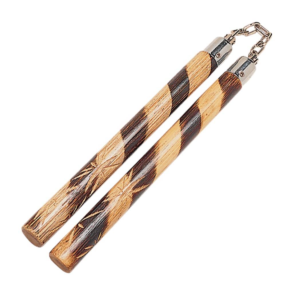 ProForce sporting goods Hand Carved Rattan Nunchaku