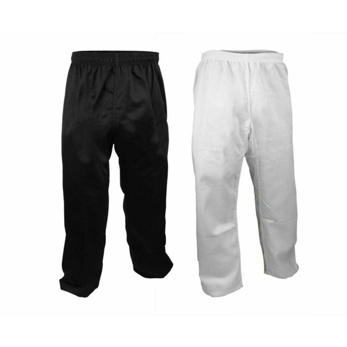 ProForce sporting goods ProForce Gladiator 6 oz Karate Pants 55/45 Blend black or white