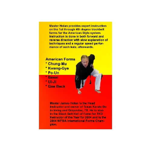 American TKD forms 9-14 by James Holan