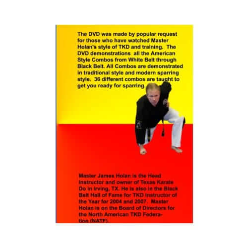 EclipseMartialArtsSupplies DVD Taekwondo Combos DVD by Master Holan