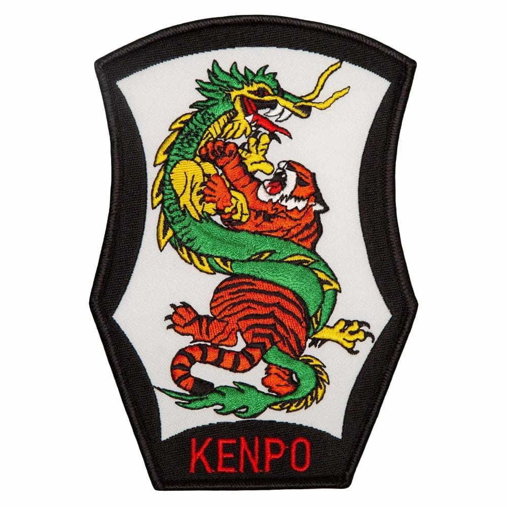 EclipseMartialArtsSupplies sporting goods Dragon & Tiger - Kenpo Patch Martial Arts Uniform Patch