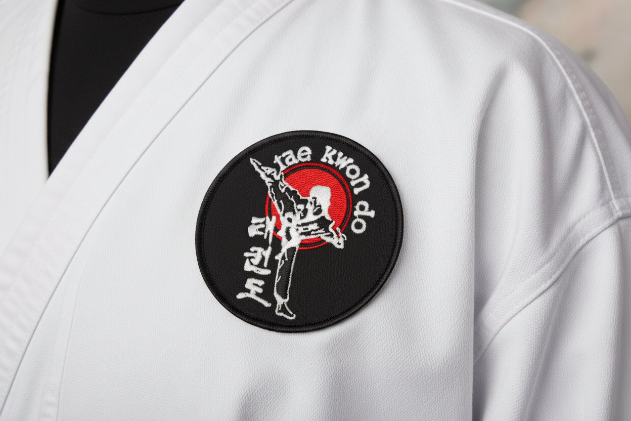 EclipseMartialArtsSupplies sporting goods Tae Kwon Do Sidekick Patch Martial Arts Uniform Patch