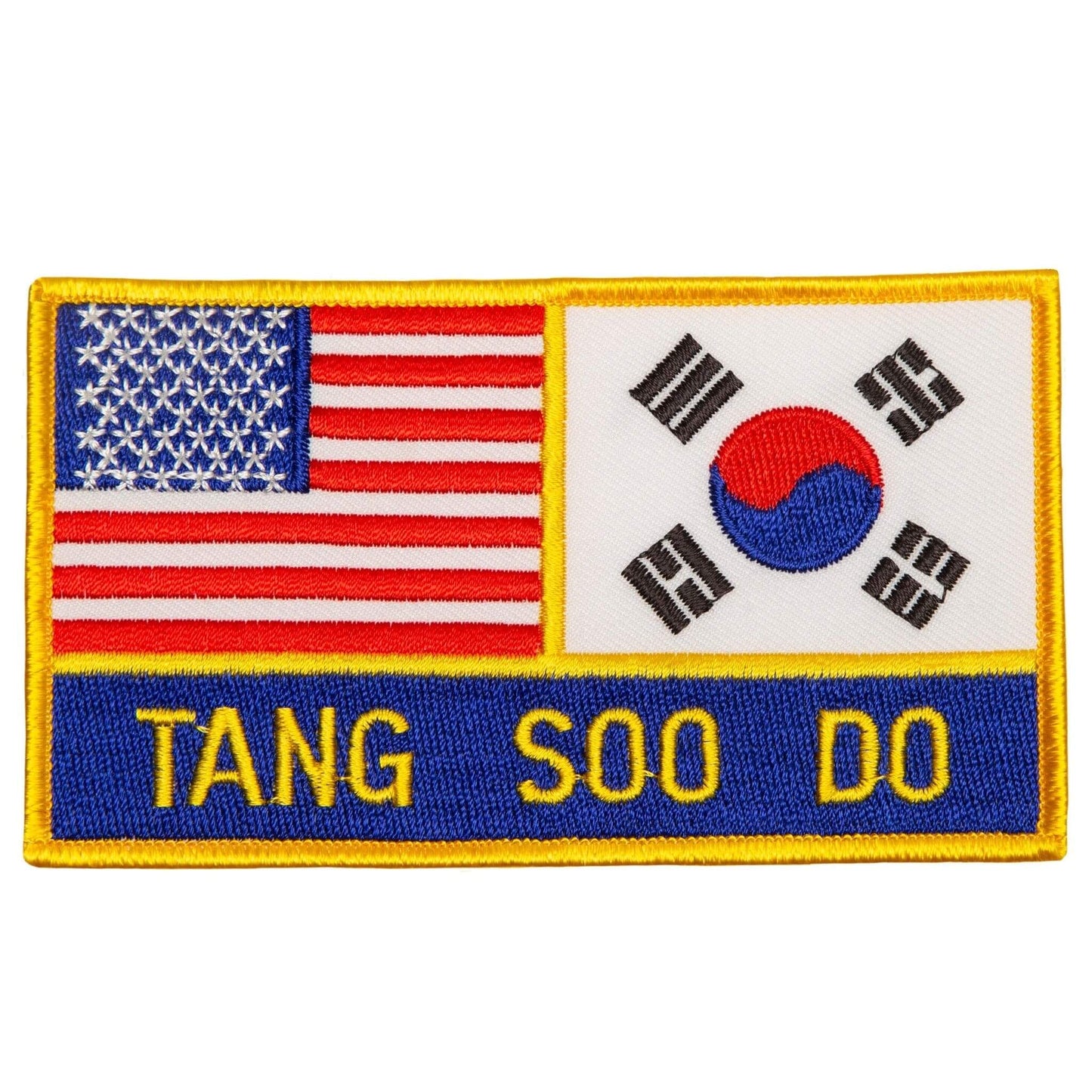 EclipseMartialArtsSupplies sporting goods USA American & Korea - Tang Soo Do Uniform Patch