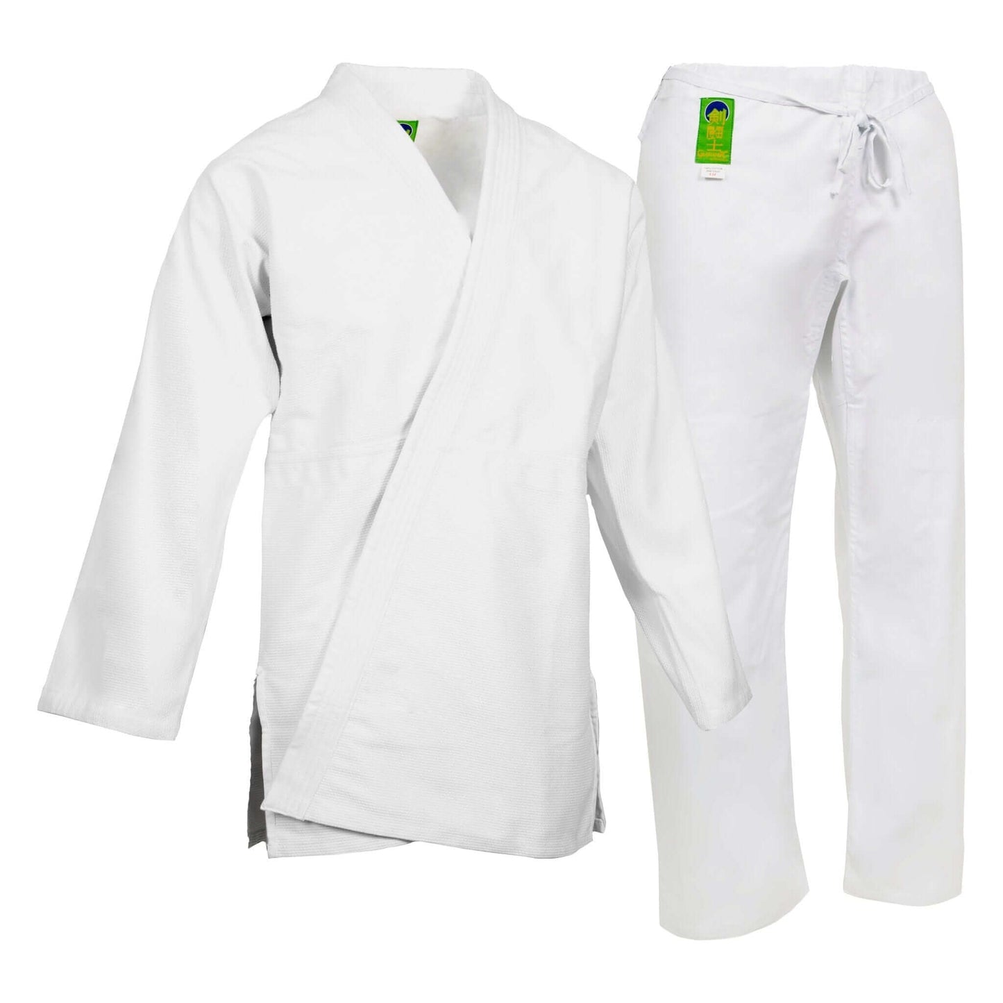 EclipseMartialArtsSupplies sporting goods White / K00 ProForce Gladiator Pearl Jiu-Jitsu Uniform