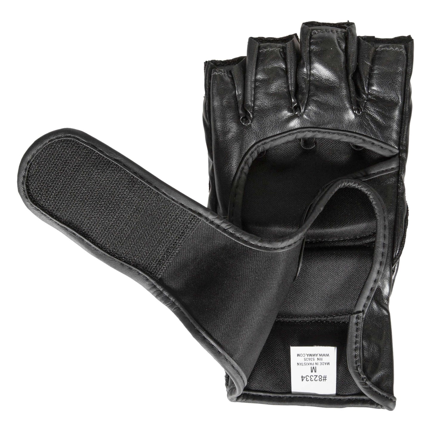 ProForce Boxing ProForce Open Palm Fighting Gloves Black