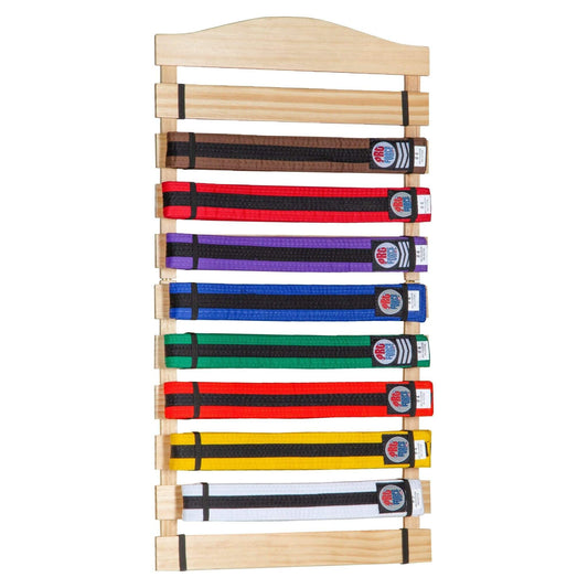 ProForce karate belt Karate Belt Display Wood Rack