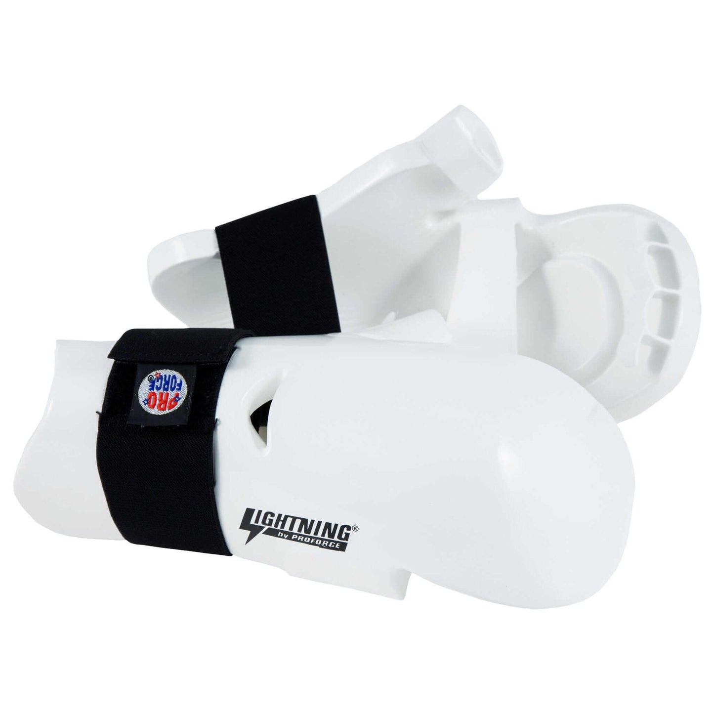 ProForce Sparring Gear White / Ch med ProForce Lightning Karate Sparring Gloves