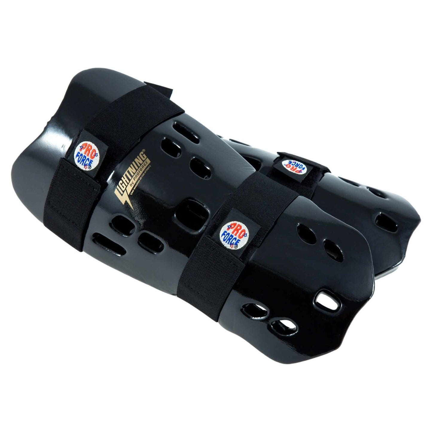 ProForce sporting goods Black / child/small ProForce Lightning Shin Guard karate taekwondo sparring