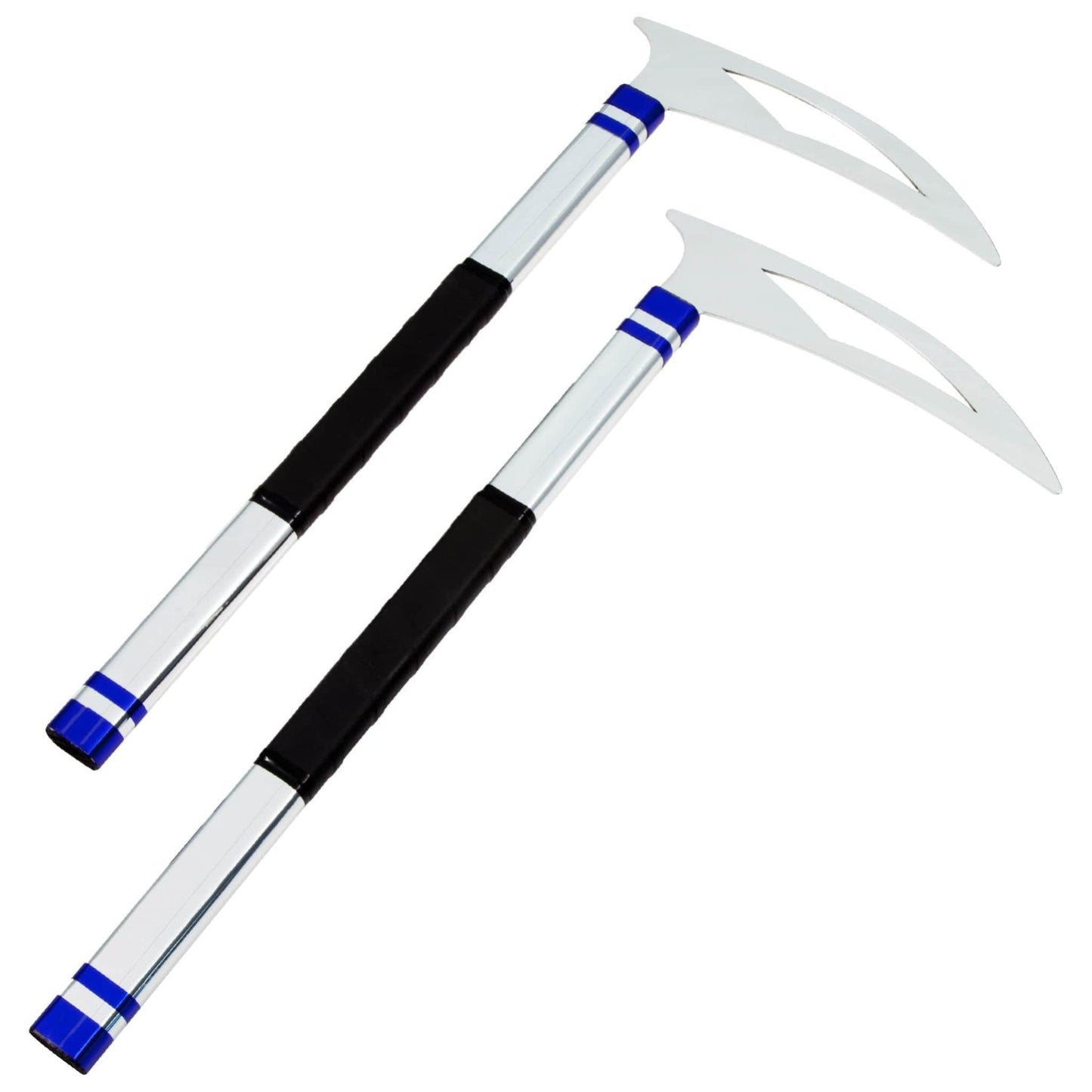 ProForce sporting goods Chrome/Blue G-Force Alien Kama martial arts karate demo
