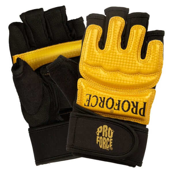 ProForce sporting goods xx-small Gold ProForce II TKD Glove taekwondo sparring
