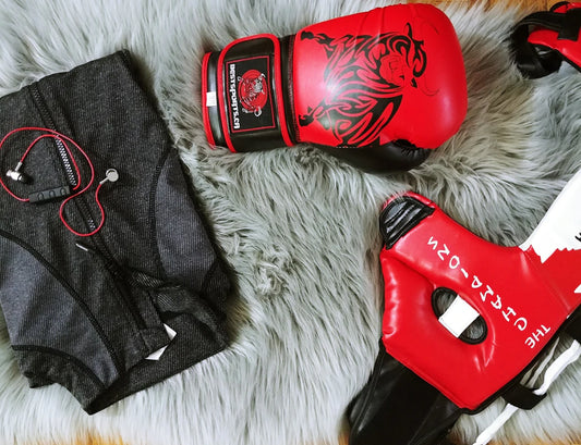 Lightweight Sparring Gear for Karate and Taekwondo