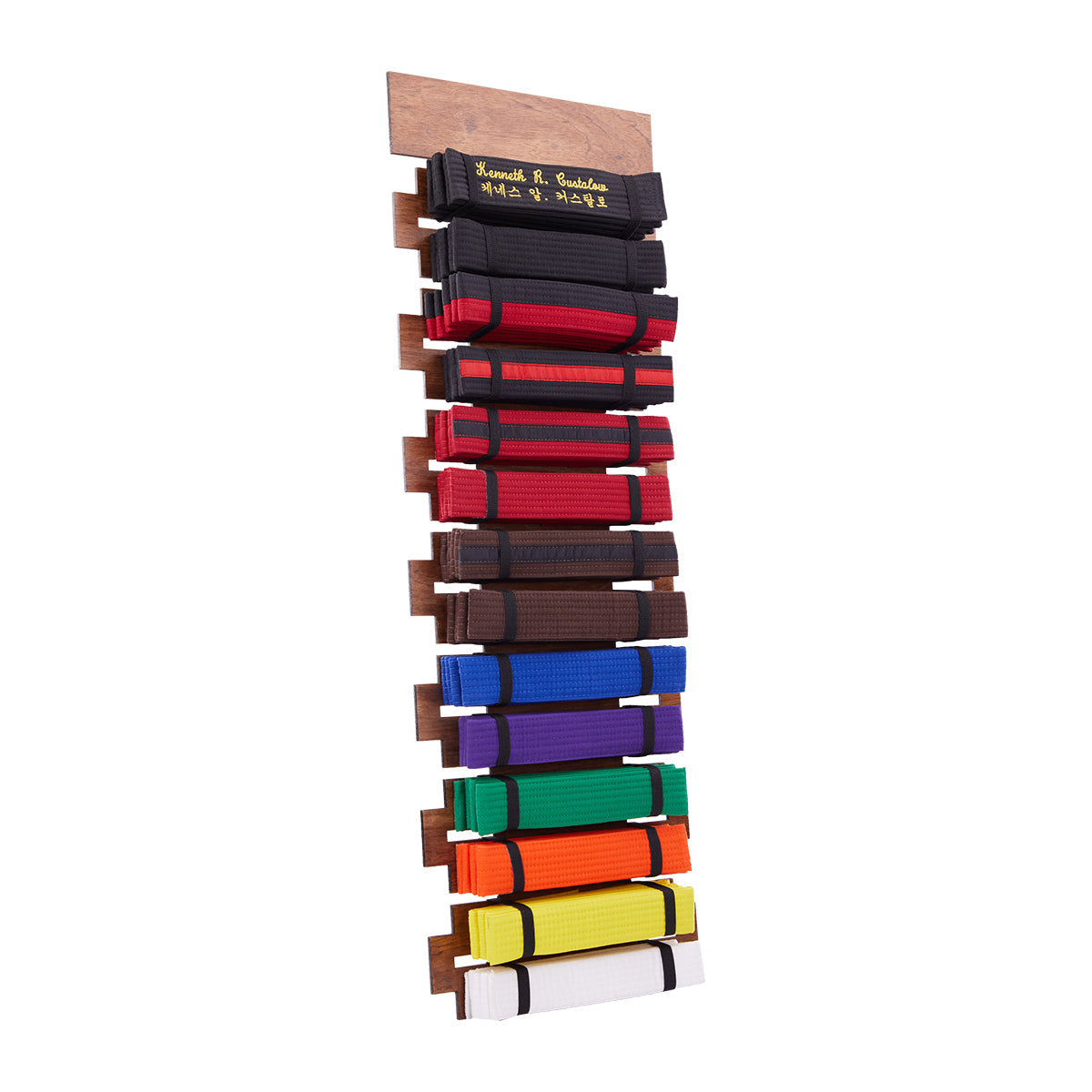 14 Level Belt Display Martial Arts Karate