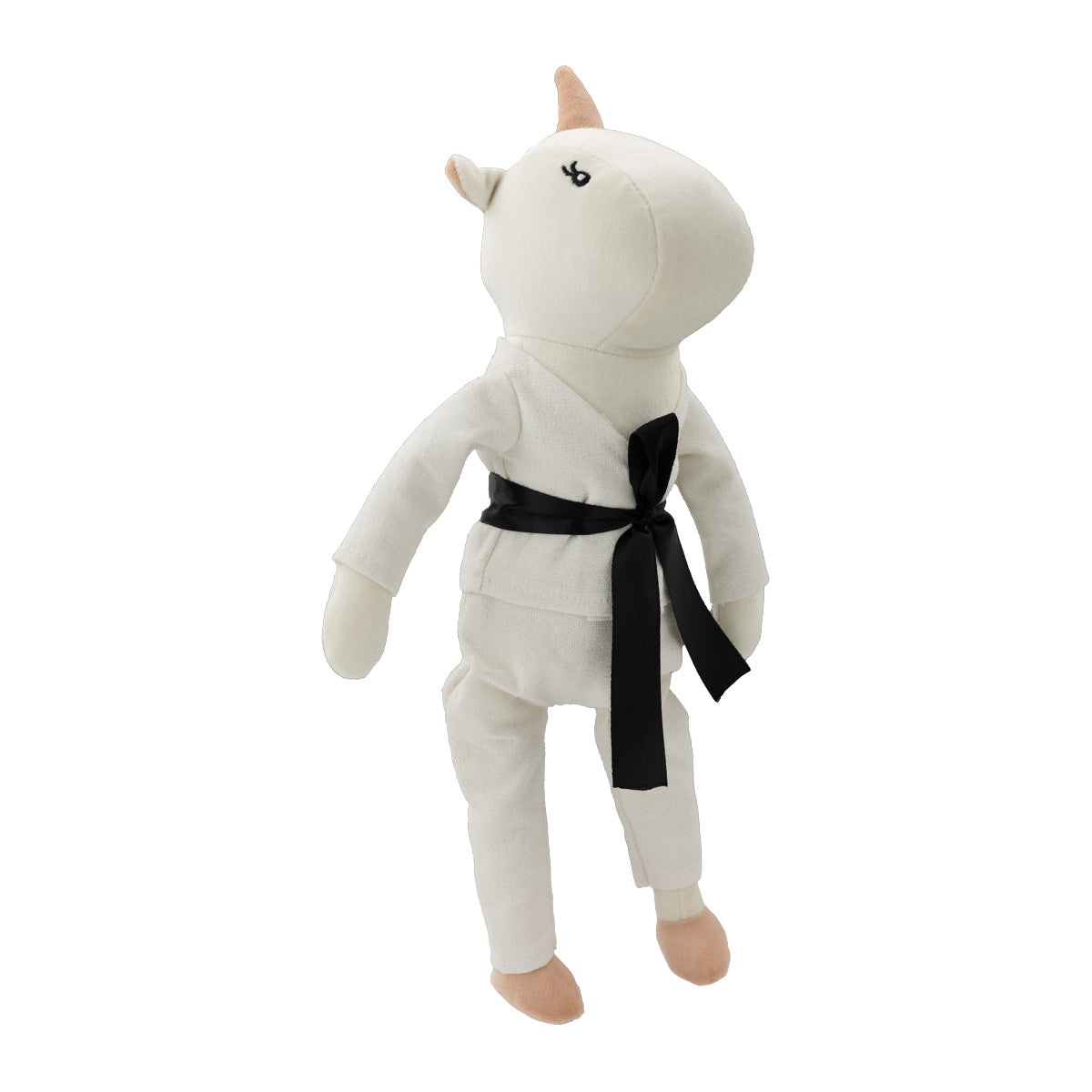 Unicorn Plush- Black Belt Stuffed Unicorn