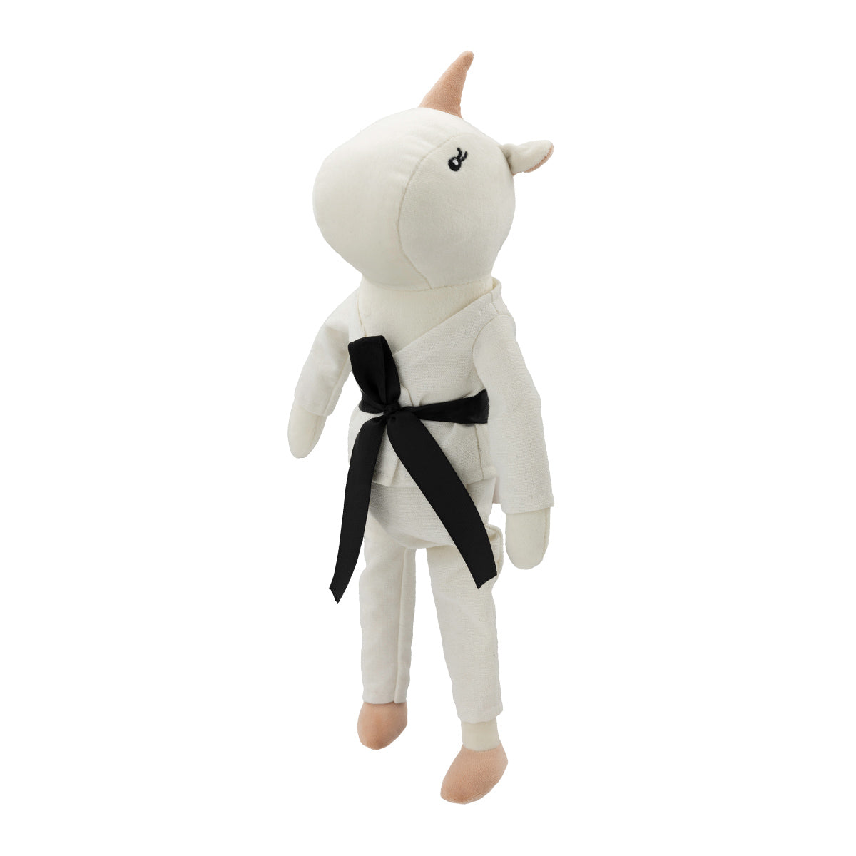 Unicorn Plush- Black Belt Stuffed Unicorn