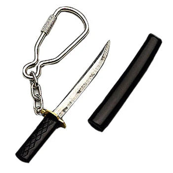 Samurai Sword with Scabbard Keychain