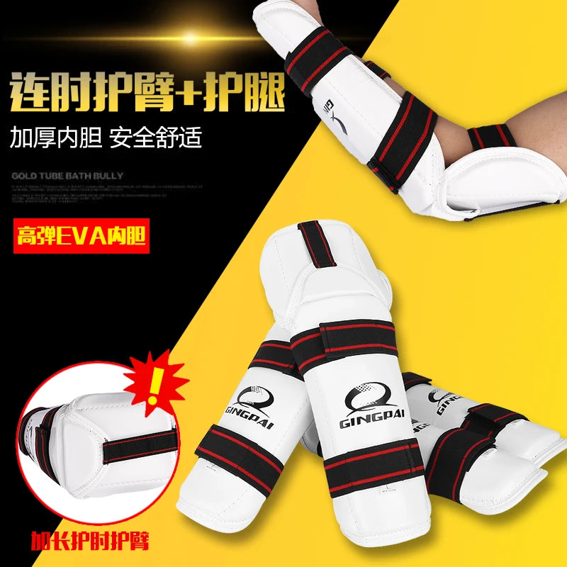 Taekwondo protector WTF shin guards  arm guards leg guard