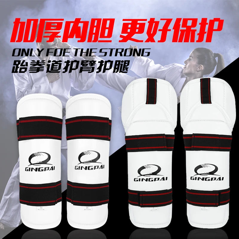 Taekwondo protector WTF shin guards  arm guards leg guard