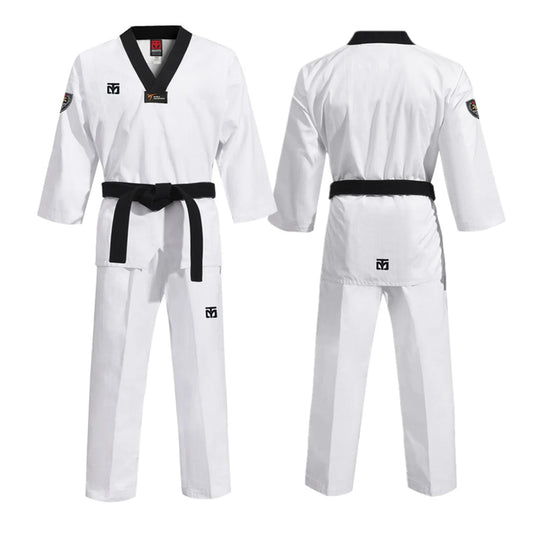 MOOTO Dobok Taekwondo Uniform Black Belt TKD gi