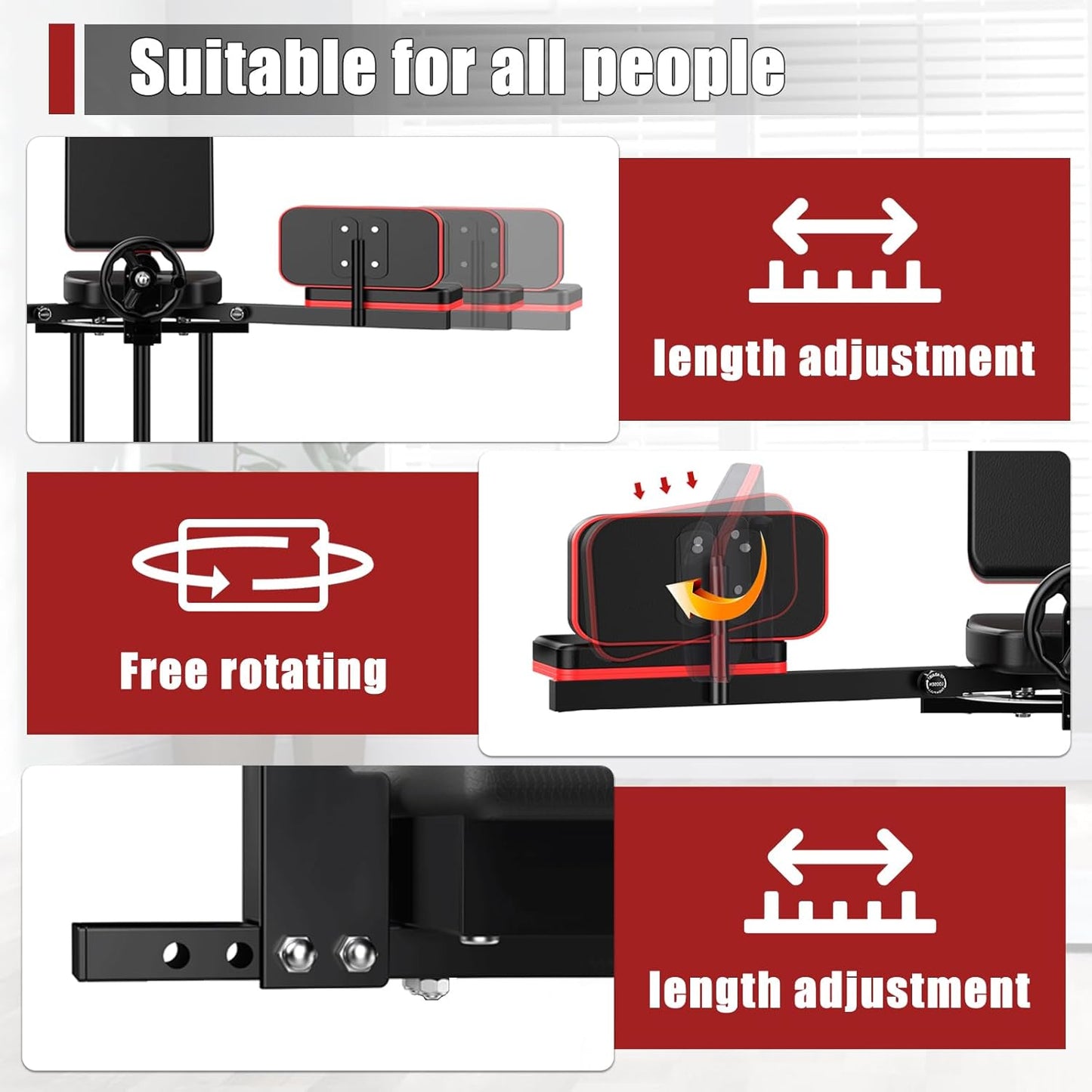 Hip- Leg Stretcher Machine 300 lb capacity yoga karate dance