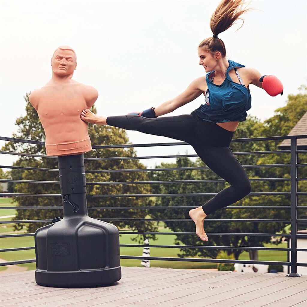 Century Bob Punching Bag side kick to ribs