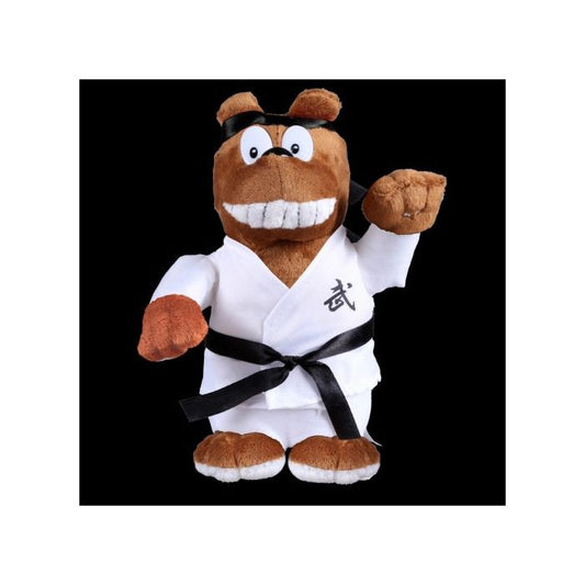Bear Plush- Black Belt Karate Bear